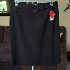 NWT Style & co black pencil skirt sz 12